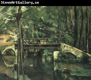 Paul Cezanne The Bridge at Maincy,near Melun
